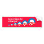 Lemmings for change Bumpersticker Bumper Stickers