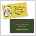 lemon branch chef catering business card business cards