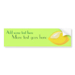 Lemon Bumper Sticker bumper stickers