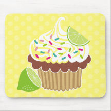 Lemon & Chocolate Cupcake Mousemat
