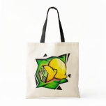 Lemon Disco Tote Bags