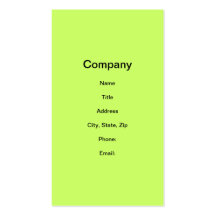 Lemon Drop Cocktail Business Card Templates