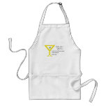 Lemon Drop Martini Apron