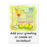 Lemon Drop Martini postcards