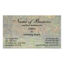 Lemon Grove in Bordighera by Claude Monet Business Card
