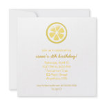 Lemon Invitation