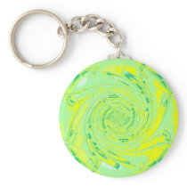 lemon-lime abomination key chain