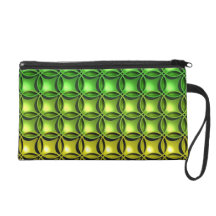 "Lemon-Lime" Wristlet Clutch