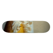 Lemon Meringue Tart Cake Skateboards