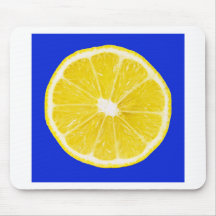 lemon slice mouse pads