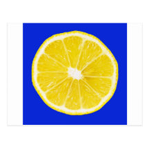 lemon slice post card