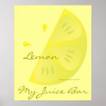 Lemon Slice Poster