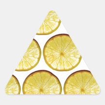Lemon slice sticker