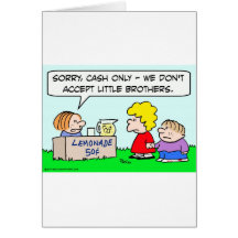 lemonade now hiring little brothers cards