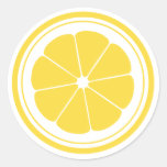 Lemonade Stand Lemon Stickers