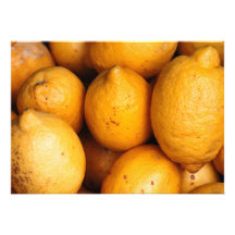 Lemons Custom Invitation