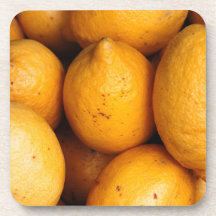 Lemons Drink Coasters