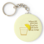 lemons gin and tonic