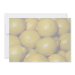Lemons invitations