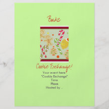 Lemontzz Cookie Exchange Custom Flyer