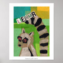 Lemur by Jill Connor Posters