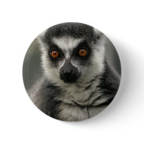 Lemur Face  Button