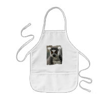 Lemur Face Children's Apron
