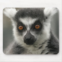 Lemur Face  Mouse Pad