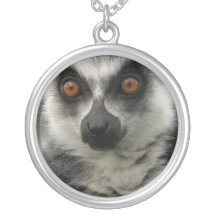 Lemur Face Necklace