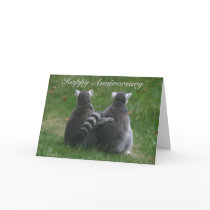 Lemur love,! .. Happy Anniversary cards