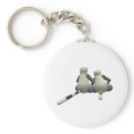 Lemur Love Keychain