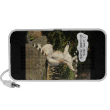 Lemur Love You This Much Funny  Fathers Day Laptop Speaker