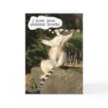 Lemur Love You This Much Mothers Day Card Template
