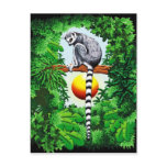 Lemur of Madagascar postcards