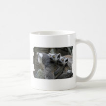 Lemur Piggy Back Coffee Mug