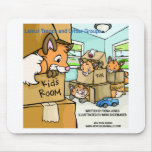 Lemur Troops & Critter Groups Fox Leash mousepads
