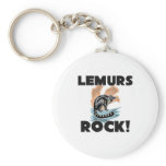 Lemurs Rock keychains