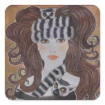 Lemurs Wearing Snow Princess stickers