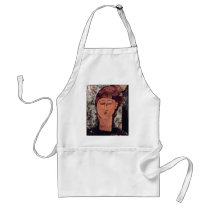 L'Enfant Grass By Modigliani Amedeo Apron
