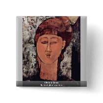 L'Enfant Grass By Modigliani Amedeo Buttons