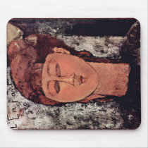 L'Enfant Grass By Modigliani Amedeo Mouse Mat