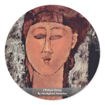 L'Enfant Grass By Modigliani Amedeo Sticker