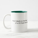 Length of Creeping Vine Coffee Mug