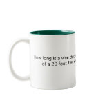 Length of Creeping Vine Coffee Mug
