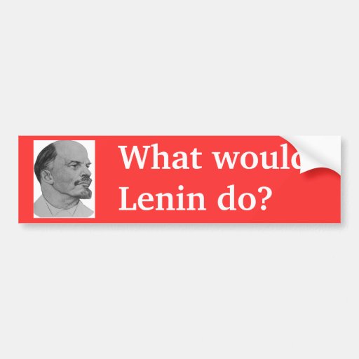 Lenin 2_dibujo_1901 wikimedia copy bumper stickers