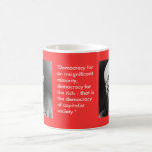 Lenin in profile coffee mugs
