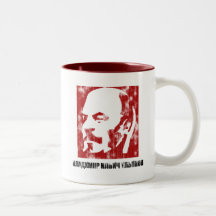 Lenin (worn look) coffee mug