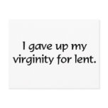 Lent postcards