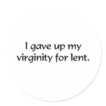 Lent stickers
