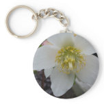 Lenten Rose Flower keychains